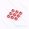 M4 merah anodized aluminium counters washer untuk FPV